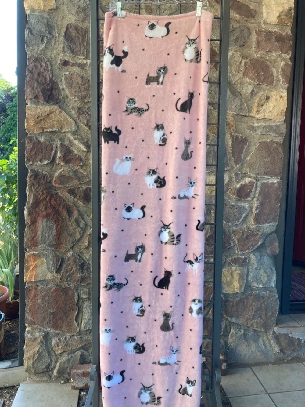Berkshire Blanket Throw - CAT Lovers - NEW